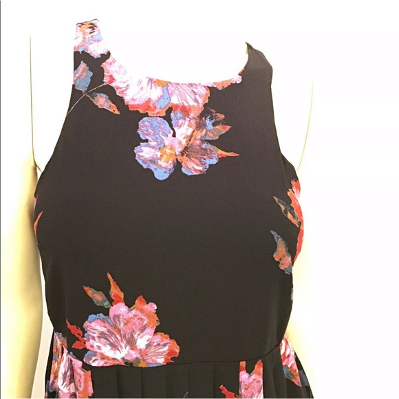 Free People Flutterby Print Dress Twilight Size 2 - Picture 3 of 7